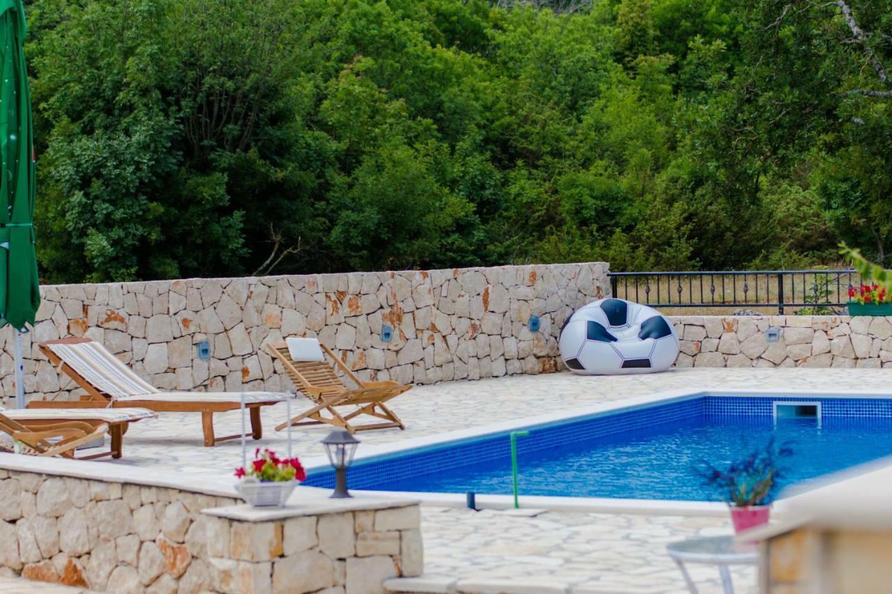 Relaxing Dalmatian House In Village Ljubitovica 外观 照片