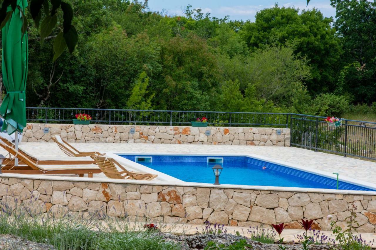 Relaxing Dalmatian House In Village Ljubitovica 外观 照片